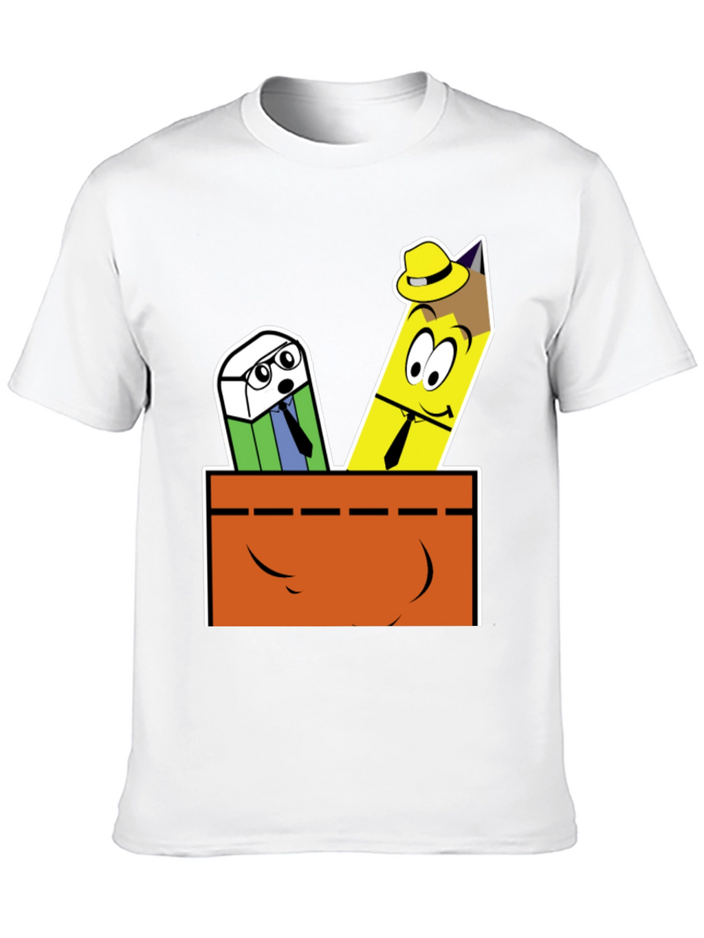 Cartoon Stationery T-Shirt