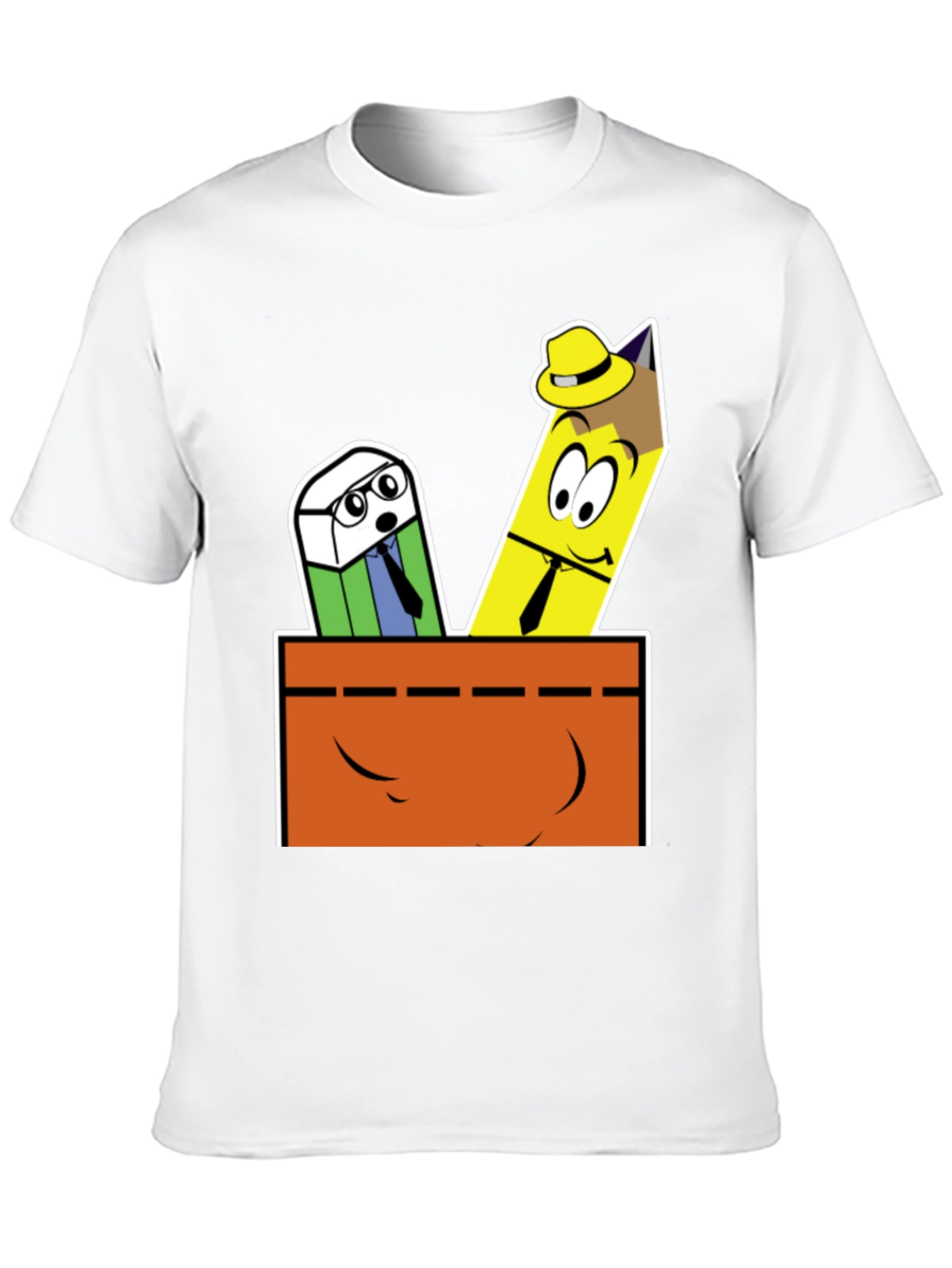 Cartoon Stationery T-Shirt