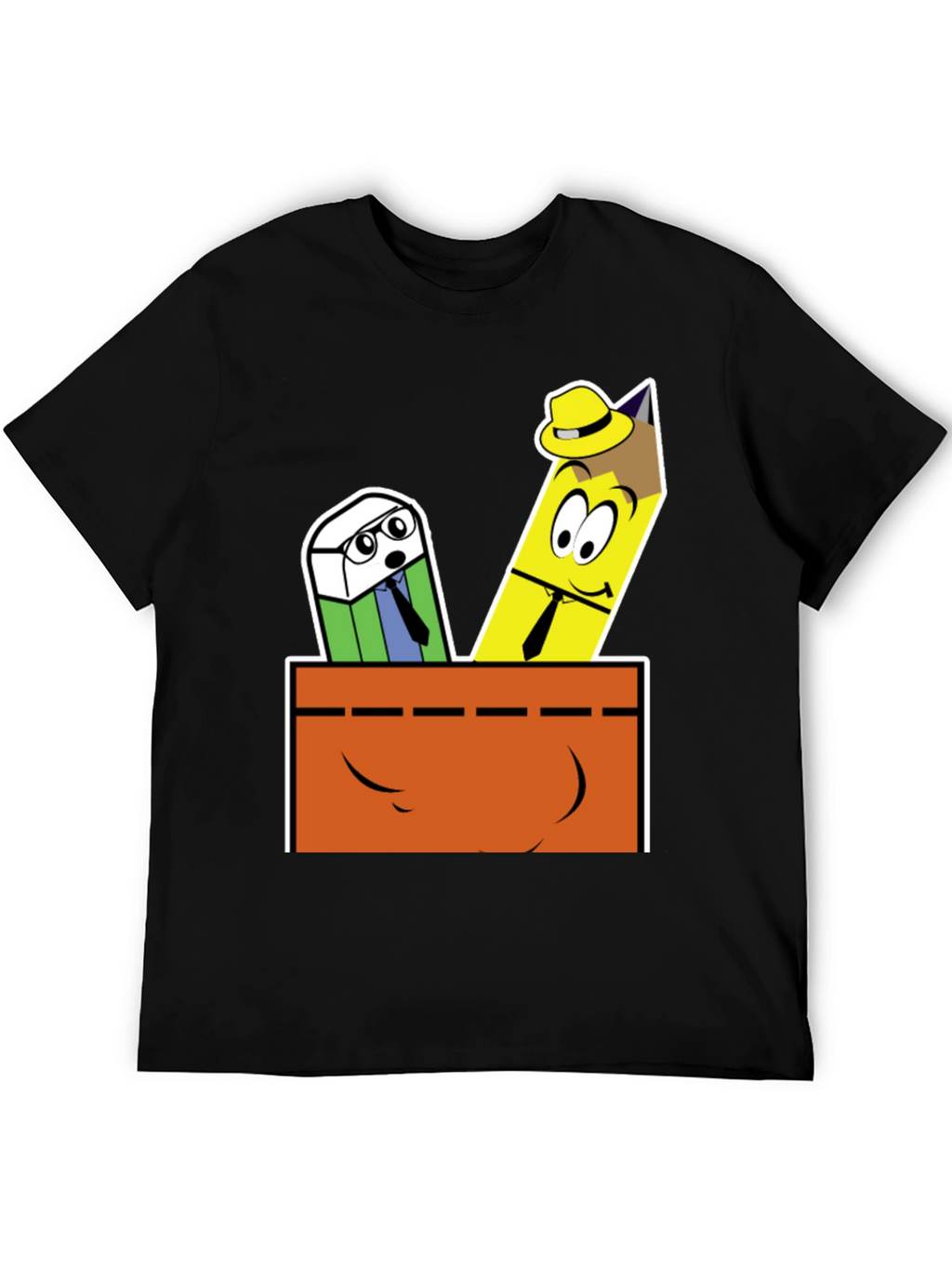 Cartoon Stationery T-Shirt