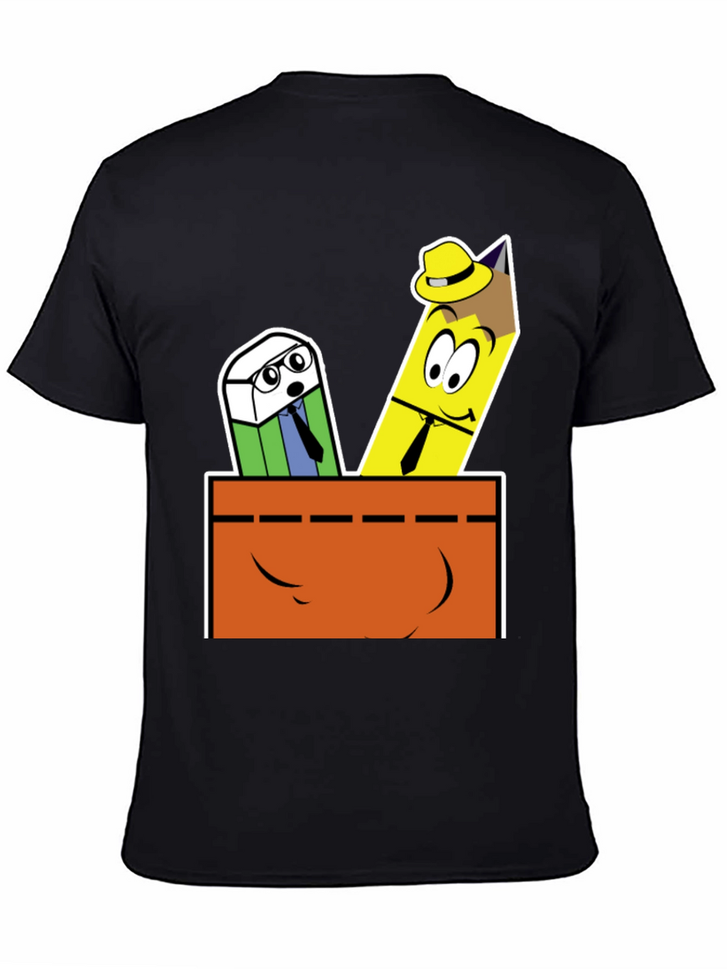 Cartoon Stationery T-Shirt