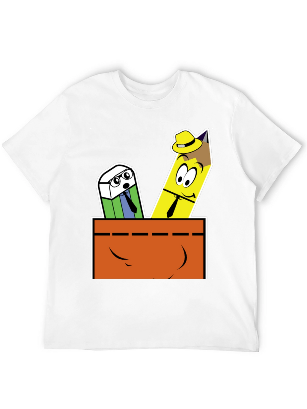 Cartoon Stationery T-Shirt
