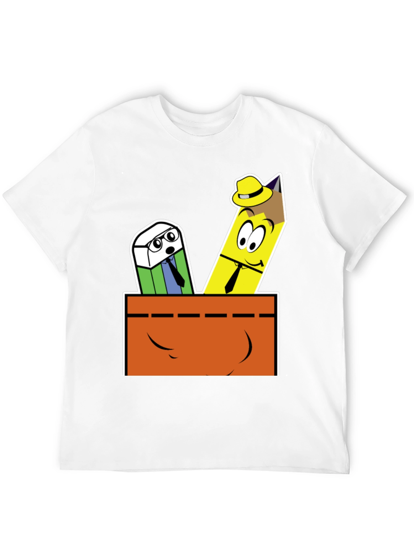 Cartoon Stationery T-Shirt