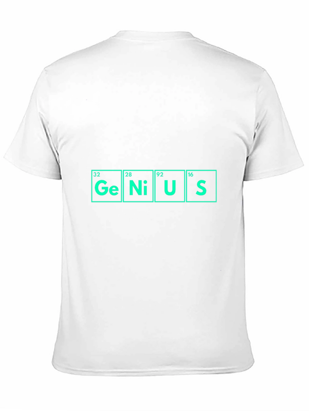 Genius Periodic Table Black T-Shirt