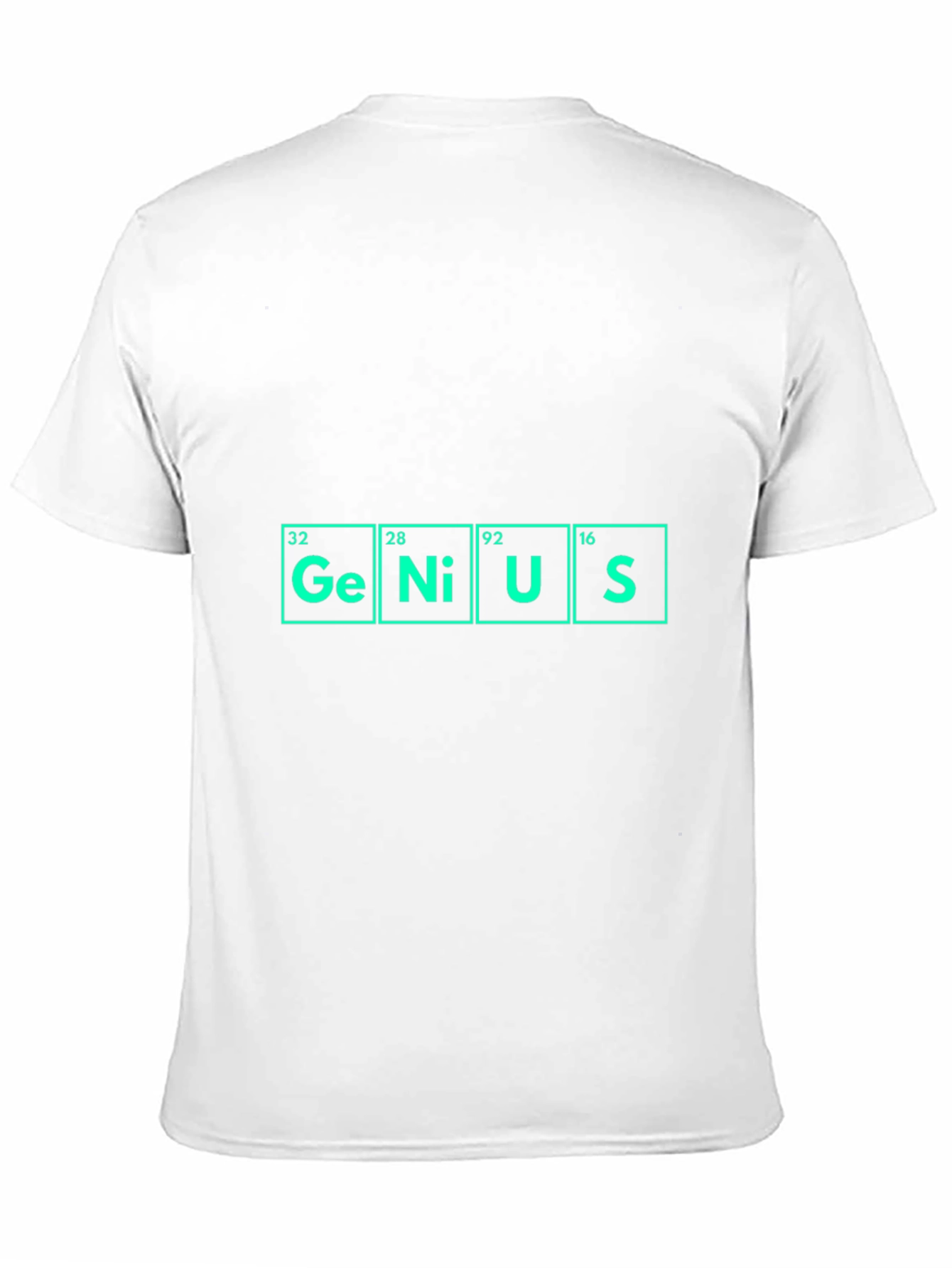 Genius Periodic Table Black T-Shirt
