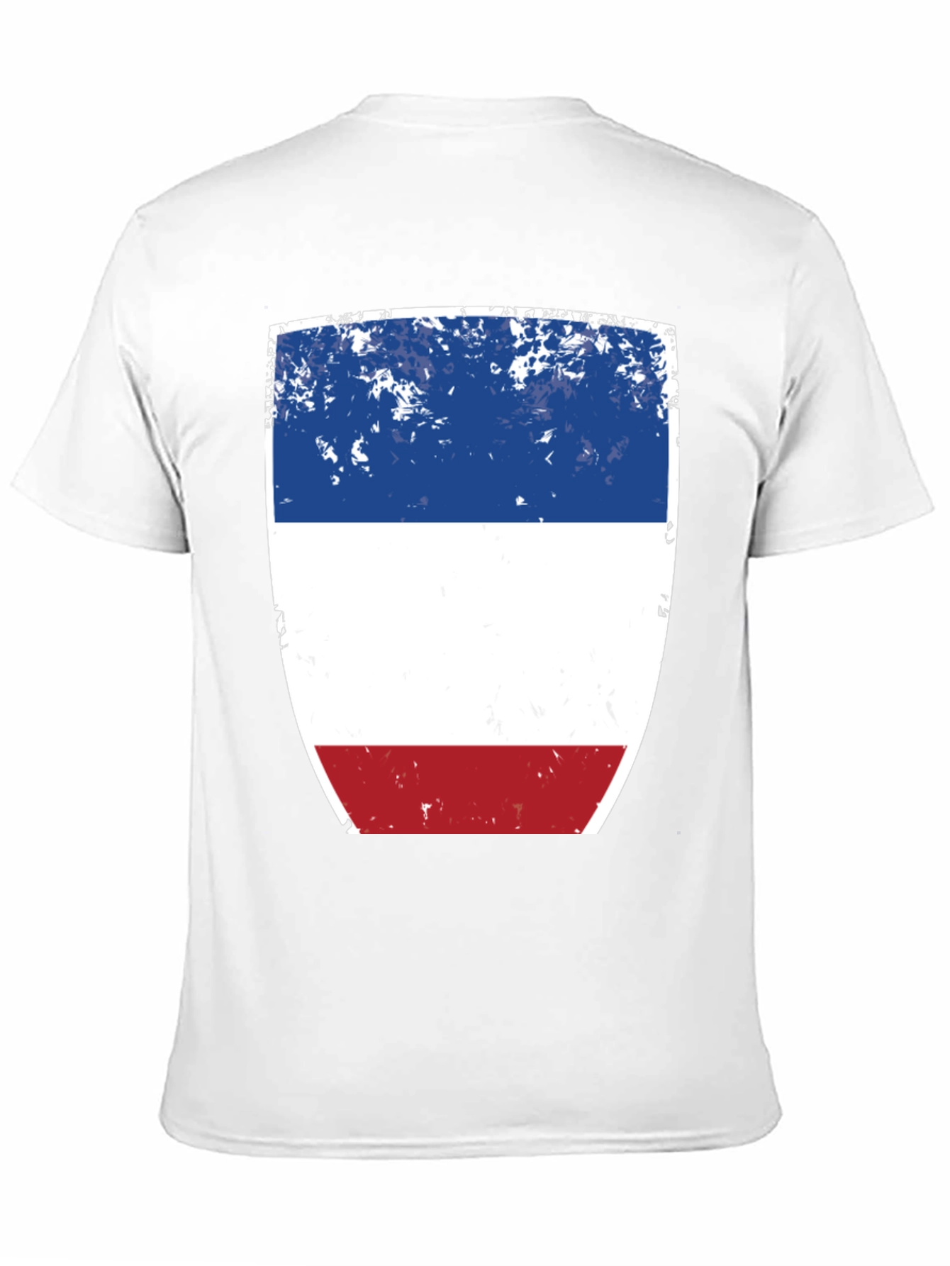 Distressed French Flag T-Shirt