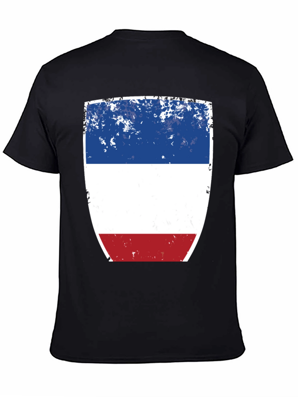Distressed French Flag T-Shirt