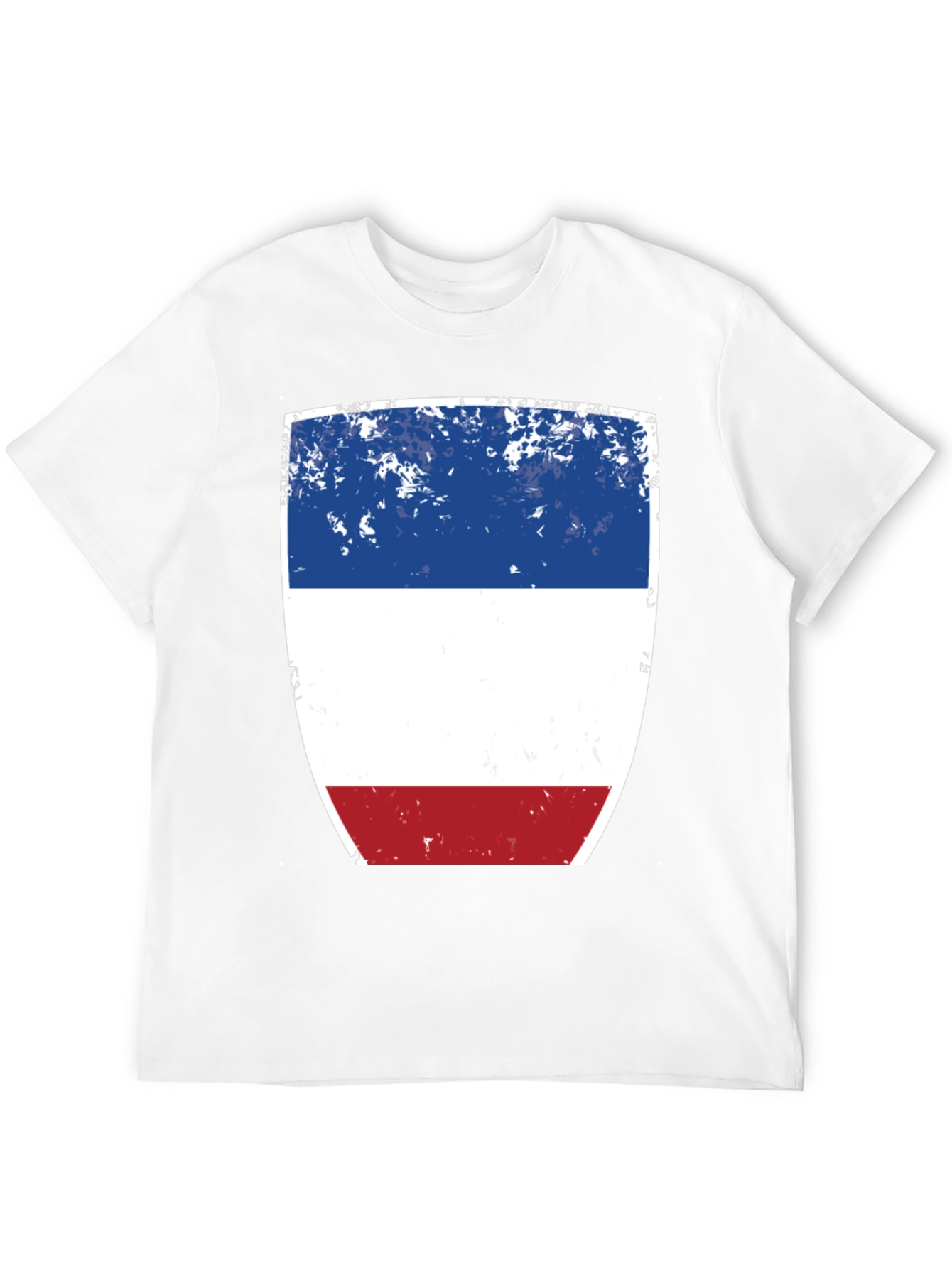 Distressed French Flag T-Shirt