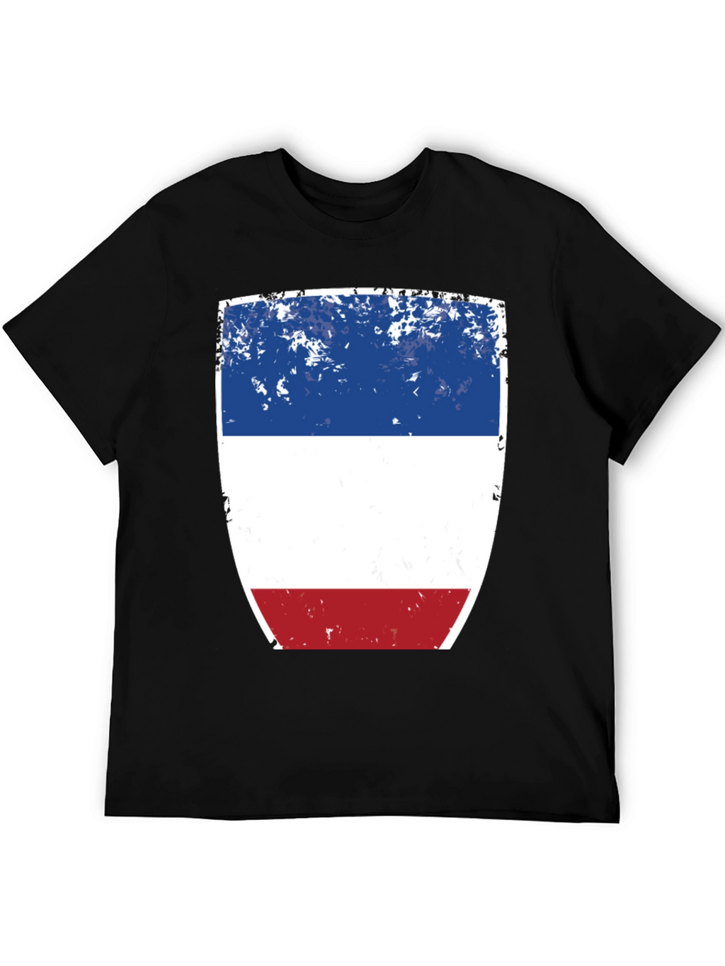 Distressed French Flag T-Shirt