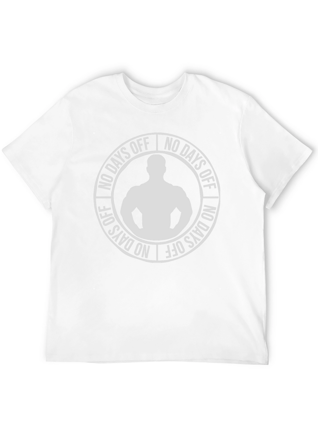 No Days Off Graphic T-Shirt - Black