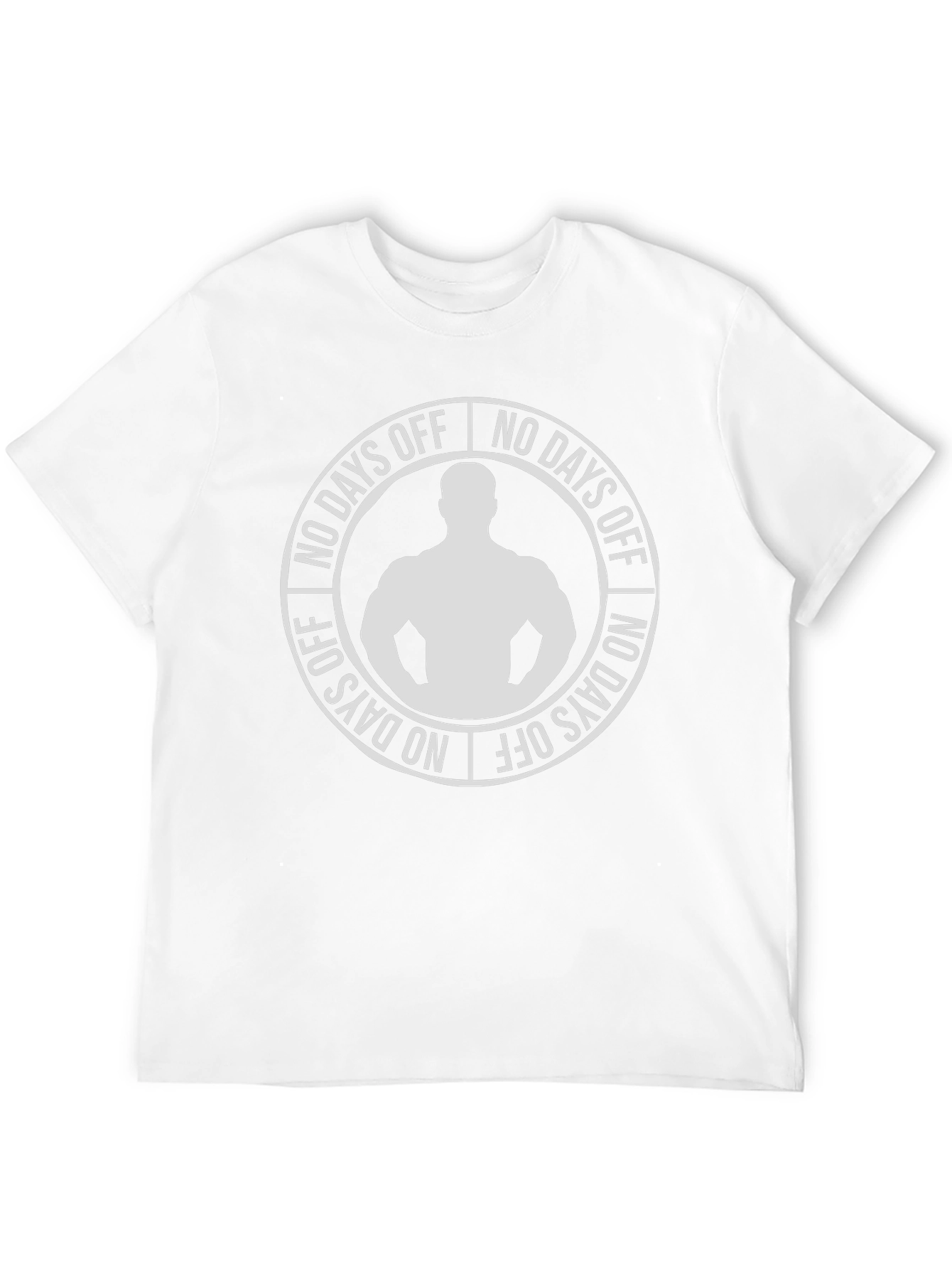 No Days Off Graphic T-Shirt - Black