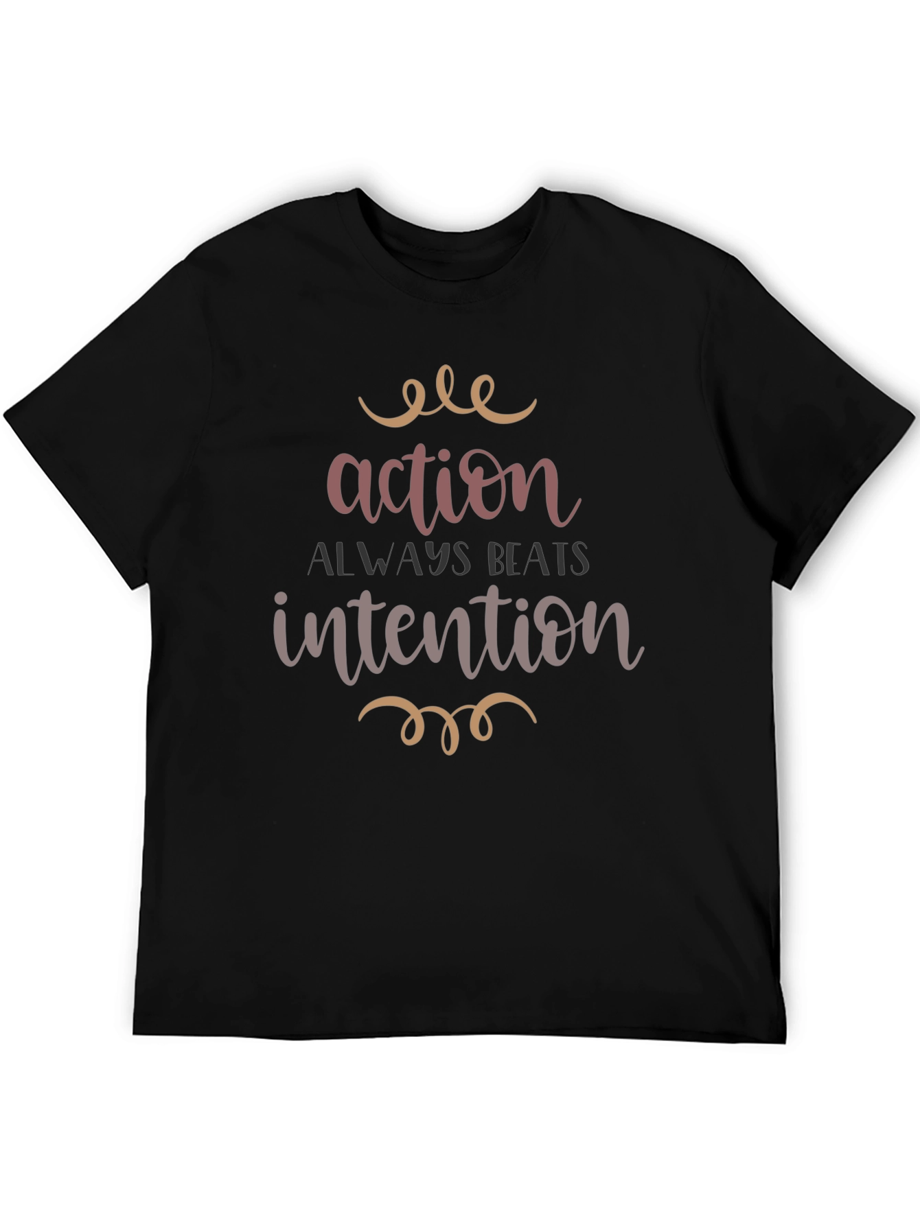 Action Beats Intention Graphic Tee