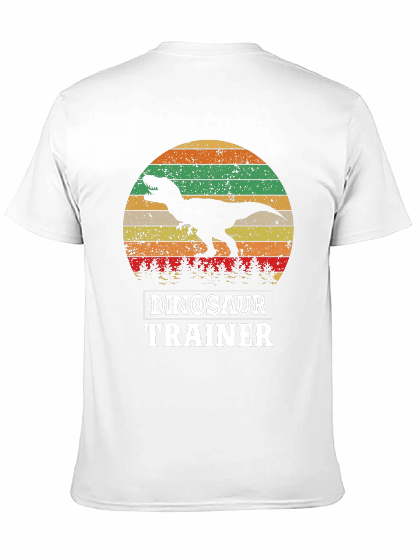 Dinosaur Trainer T-Shirt - Retro T-Rex Design