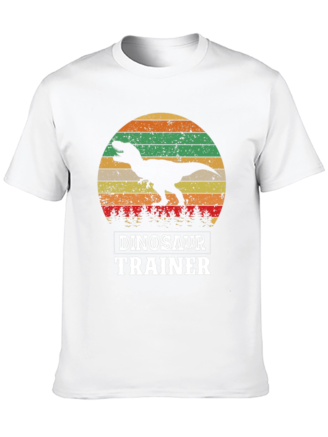 Dinosaur Trainer T-Shirt - Retro T-Rex Design