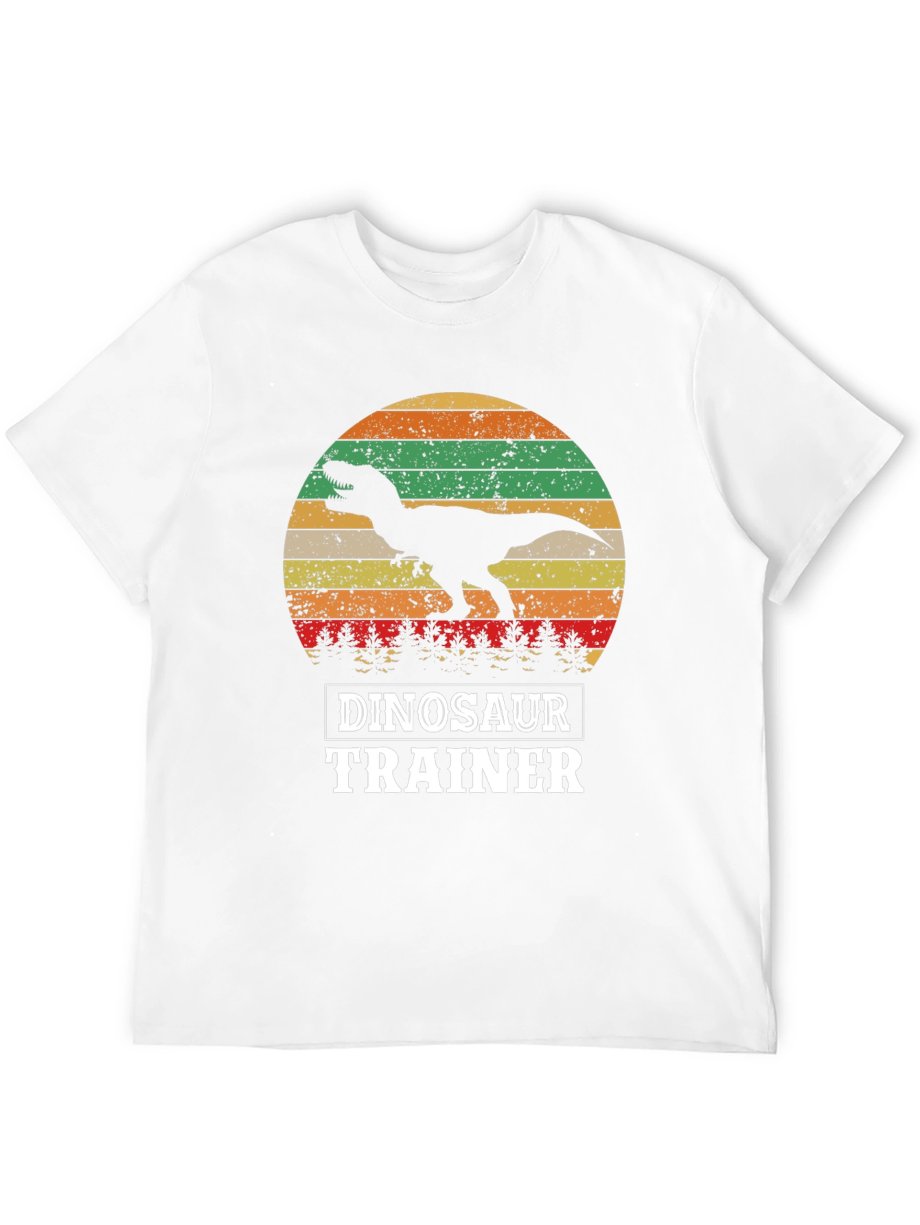 Dinosaur Trainer T-Shirt - Retro T-Rex Design