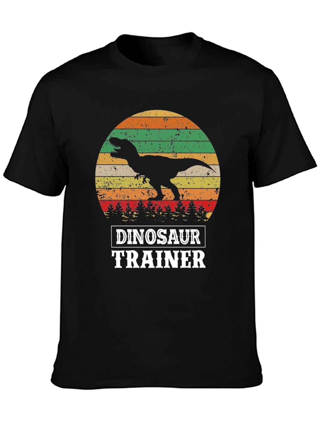 Dinosaur Trainer T-Shirt - Retro T-Rex Design