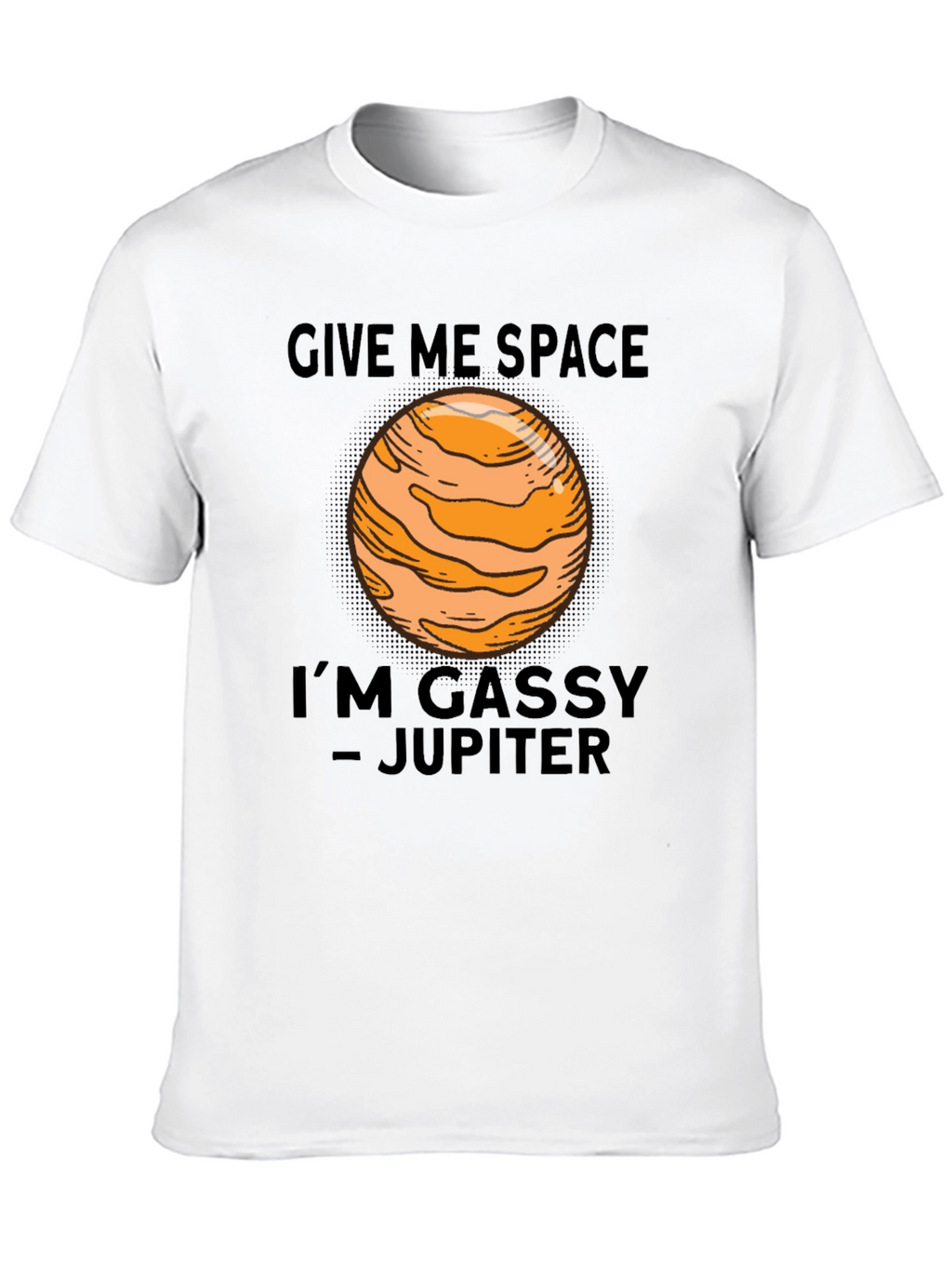 Gassy Jupiter Space Humor T-Shirt