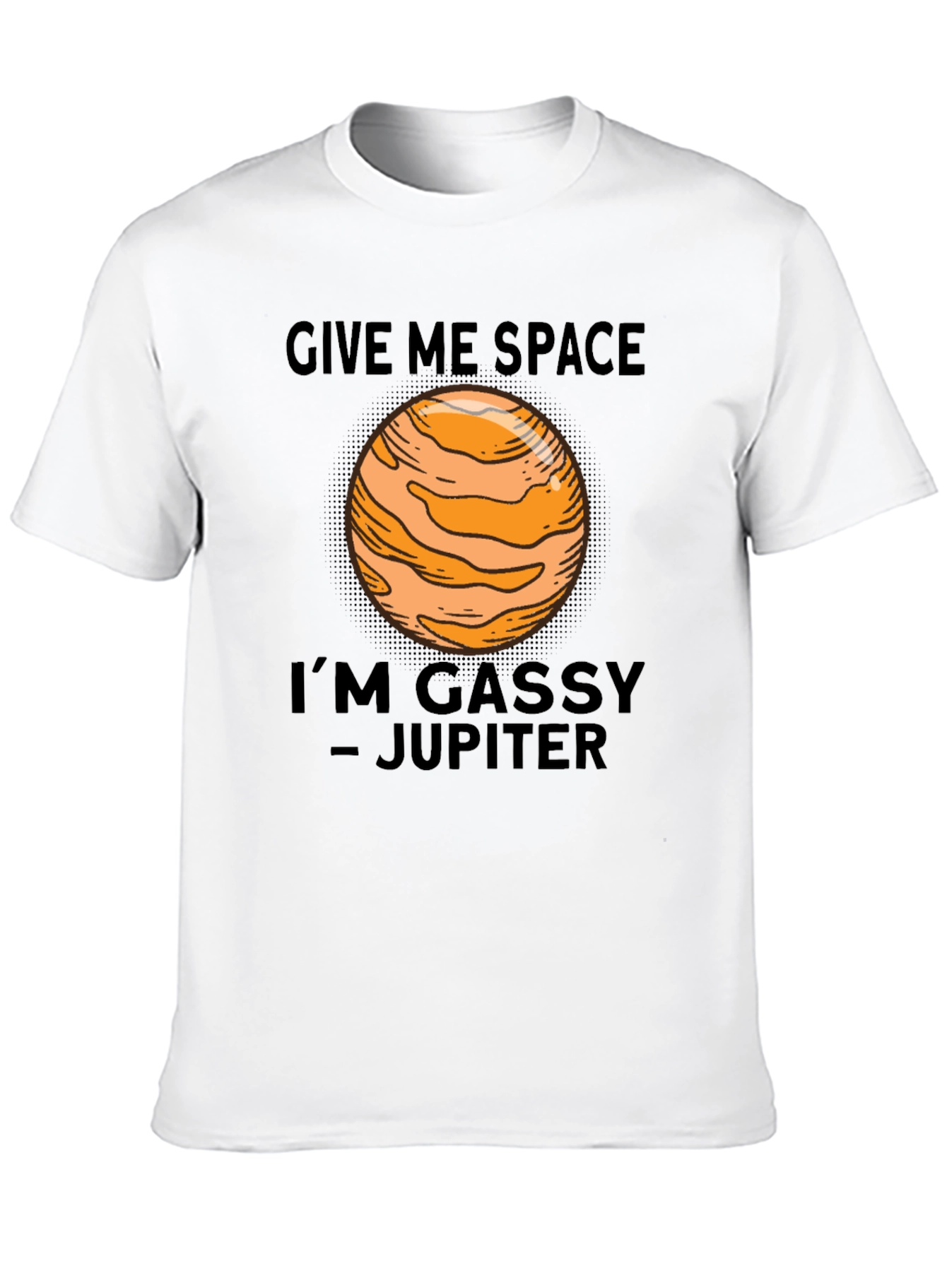 Gassy Jupiter Space Humor T-Shirt