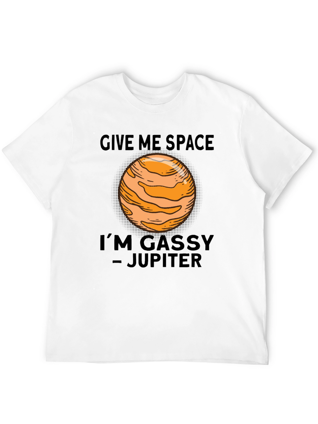 Gassy Jupiter Space Humor T-Shirt