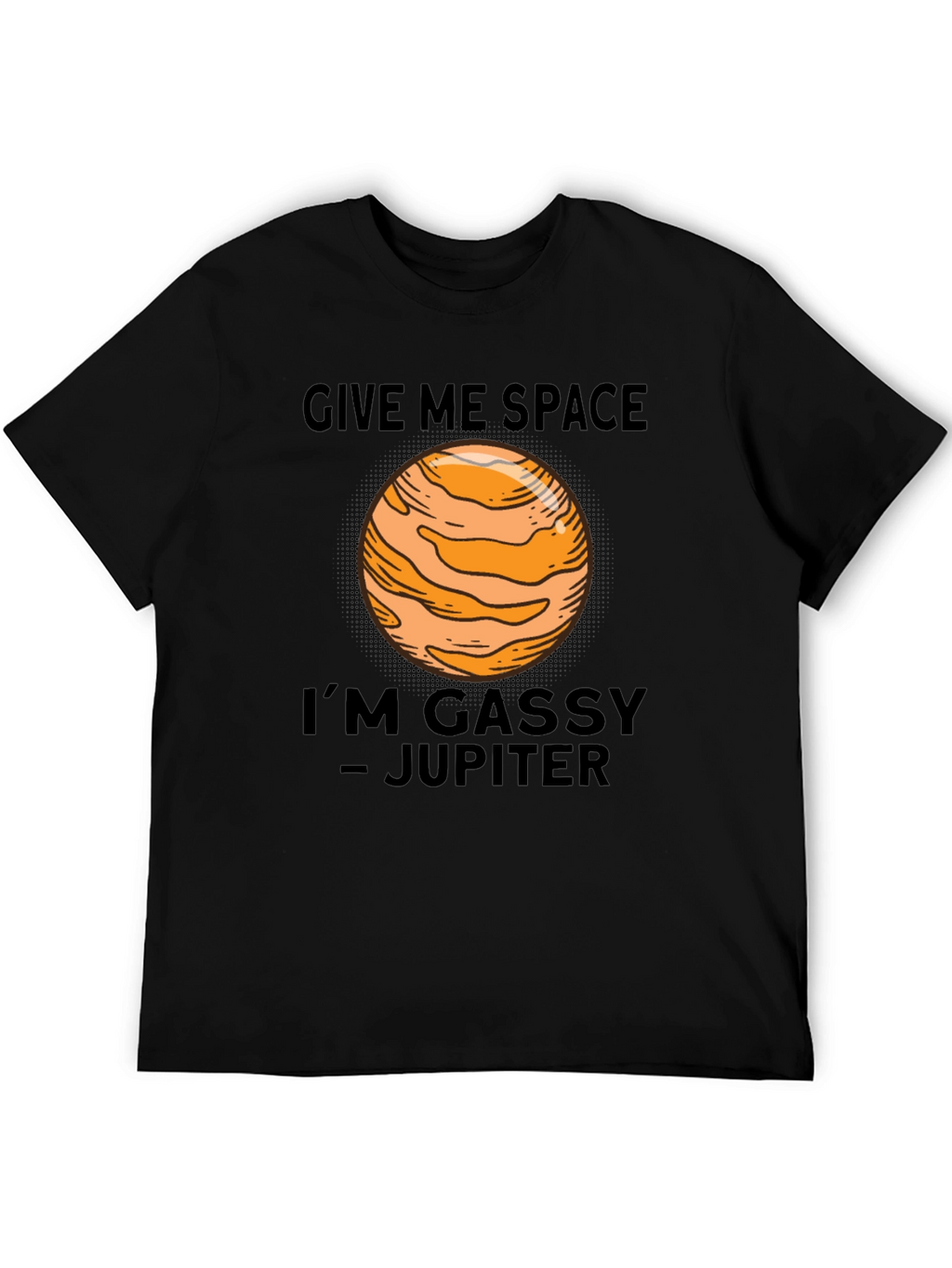 Gassy Jupiter Space Humor T-Shirt