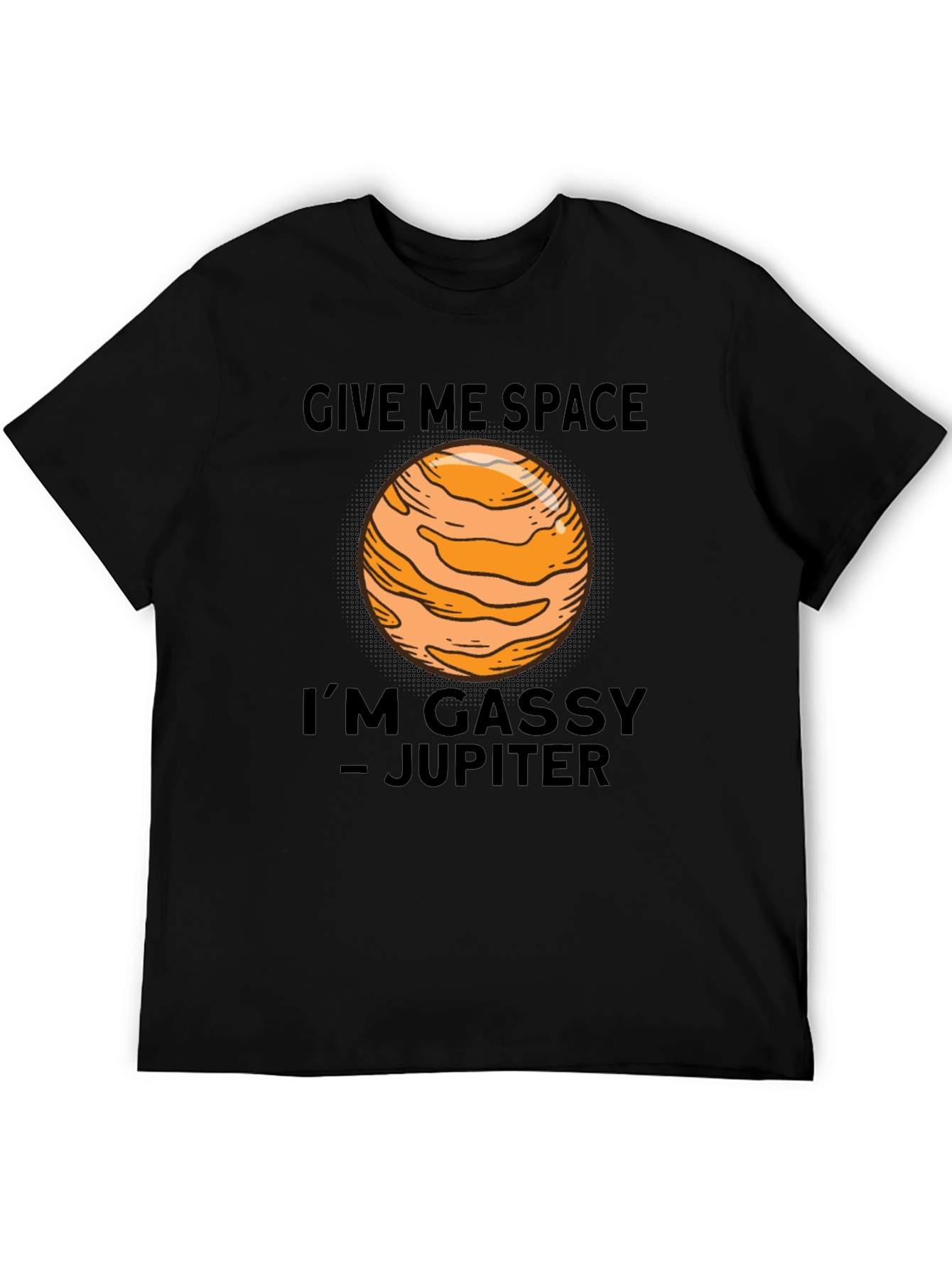 Gassy Jupiter Space Humor T-Shirt