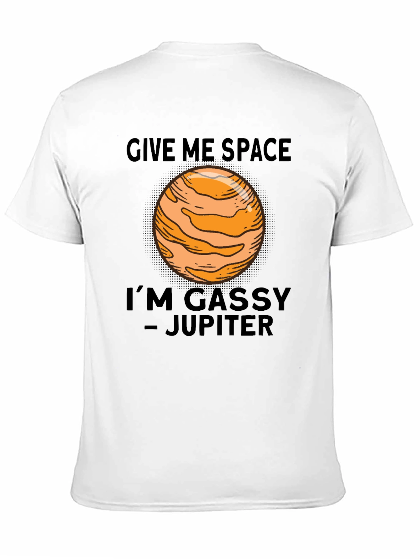 Gassy Jupiter Space Humor T-Shirt