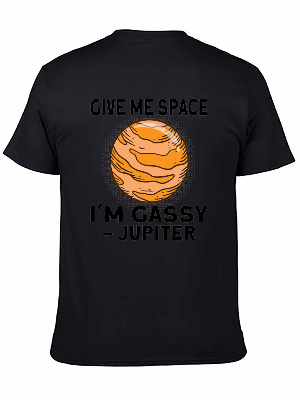 Gassy Jupiter Space Humor T-Shirt