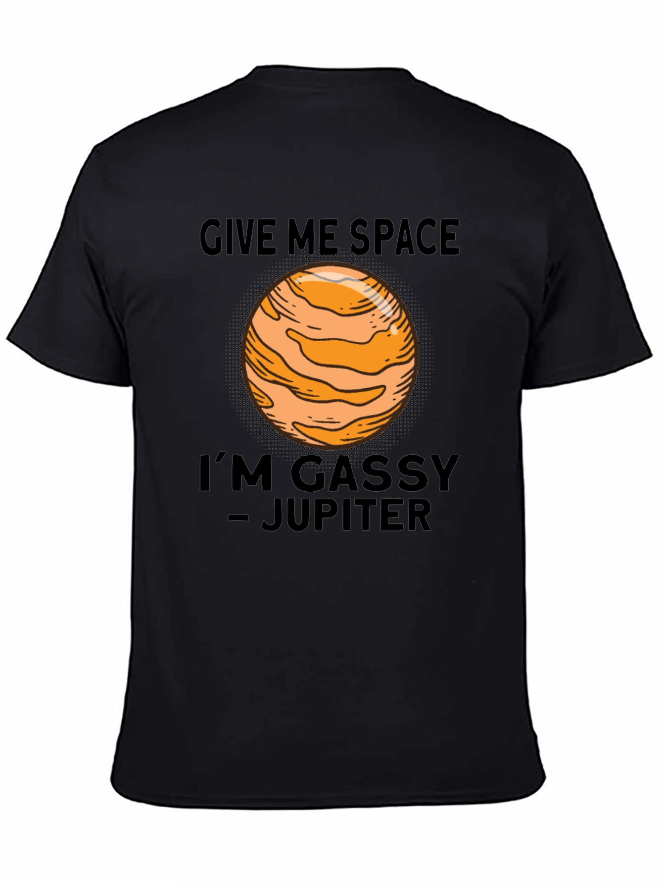 Gassy Jupiter Space Humor T-Shirt