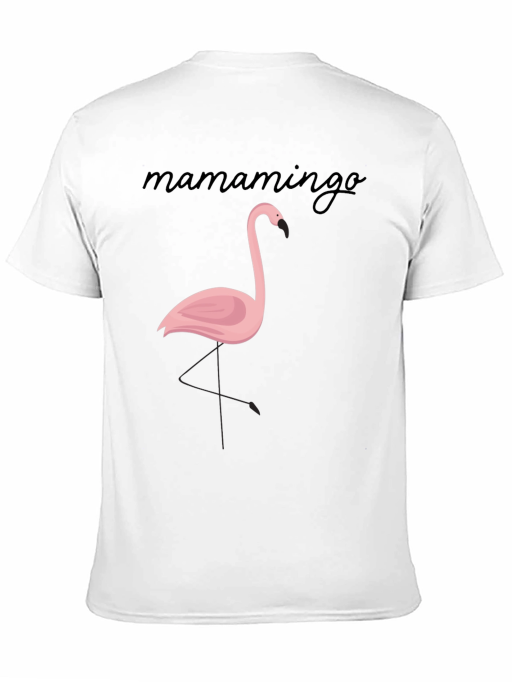 Mamamingo Flamingo Graphic Tee - Black