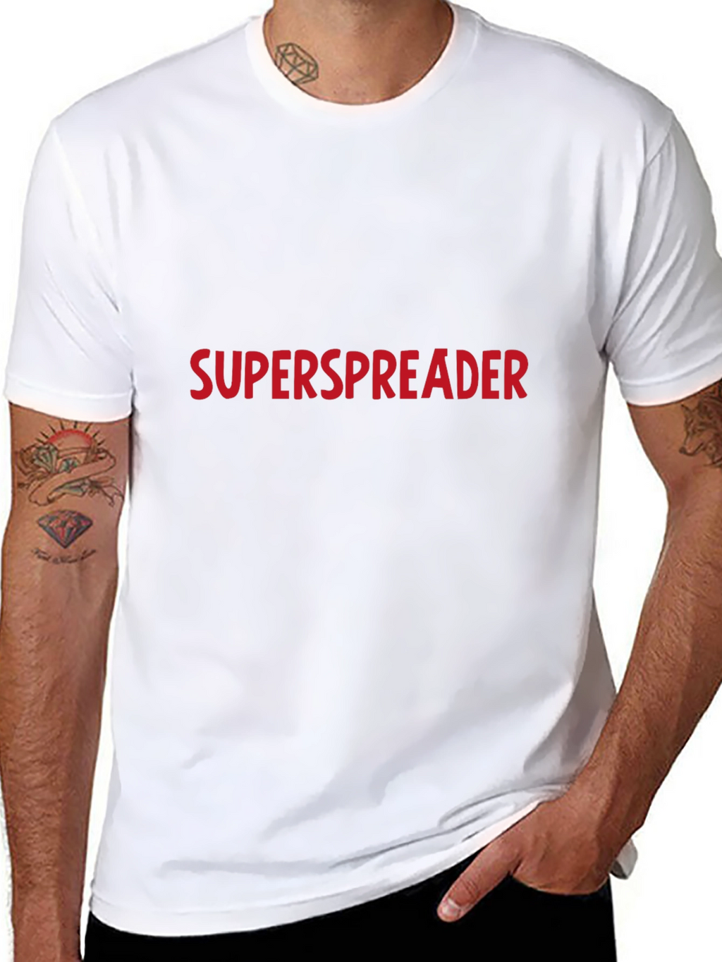 SuperSpreader Graphic Tee - Black