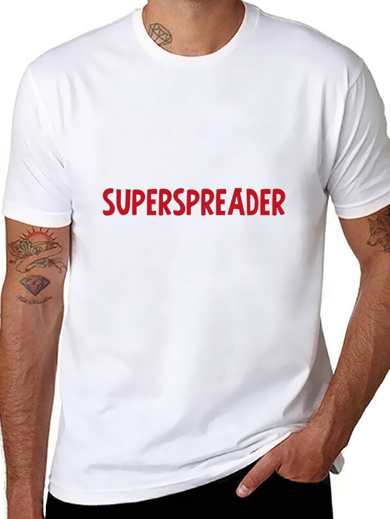 SuperSpreader Graphic Tee - Black