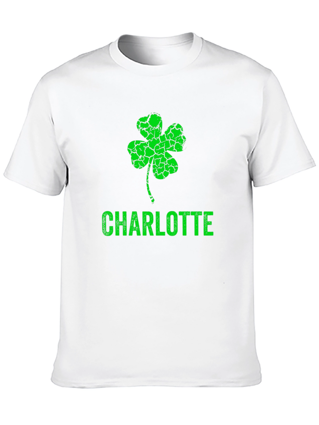 St. Patricks Day Charlotte Shamrock T-Shirt