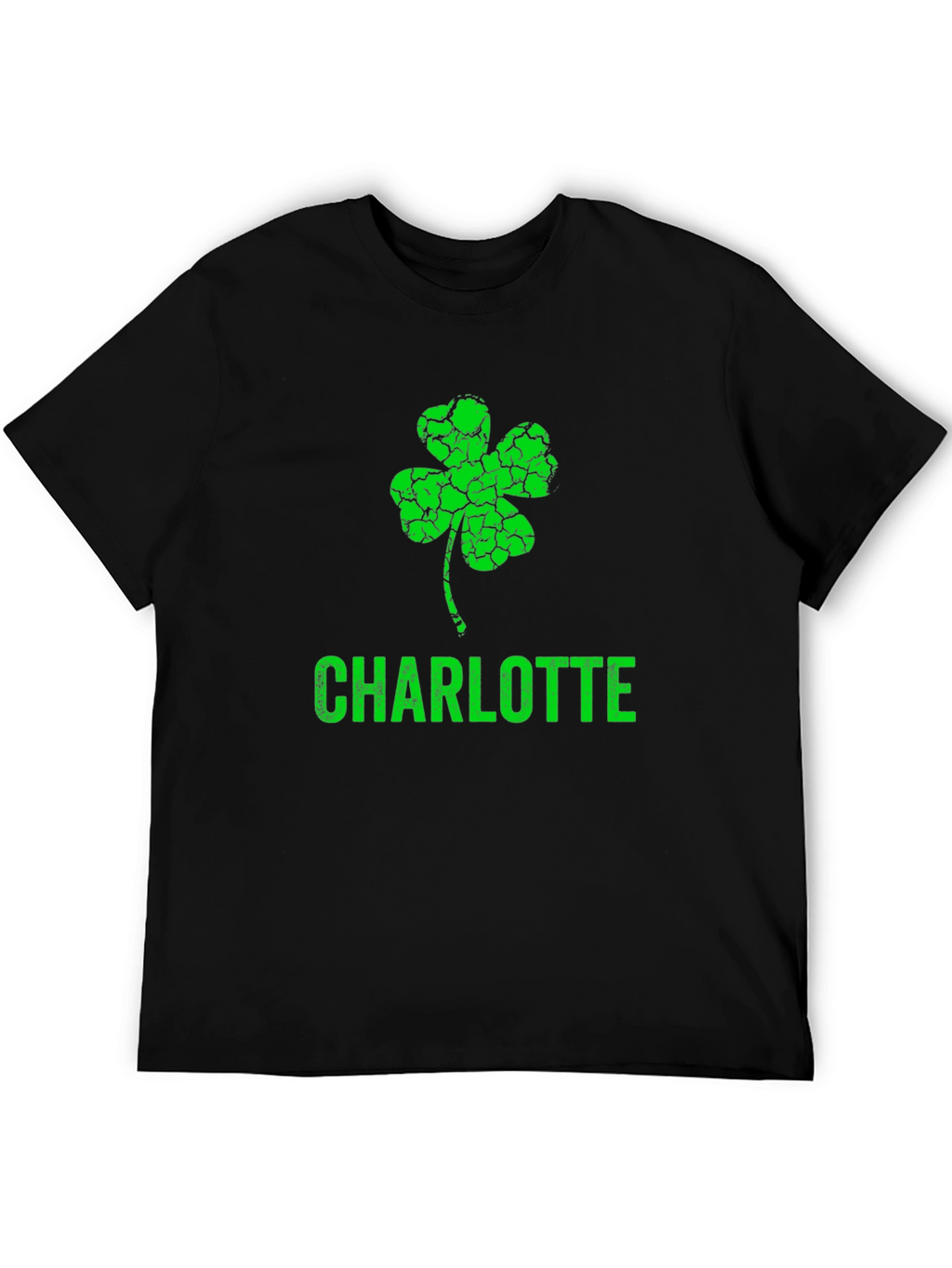 St. Patricks Day Charlotte Shamrock T-Shirt