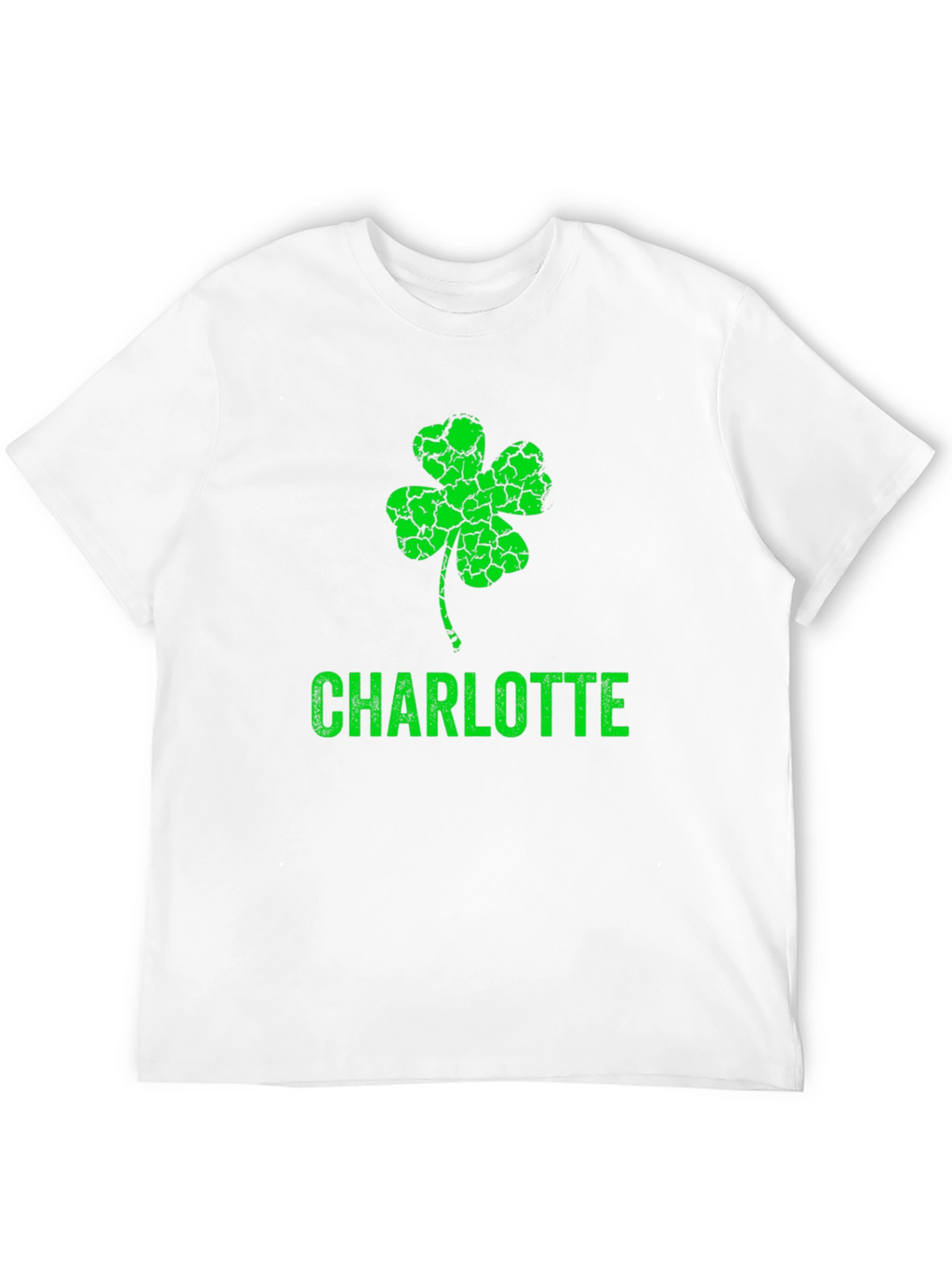 St. Patricks Day Charlotte Shamrock T-Shirt