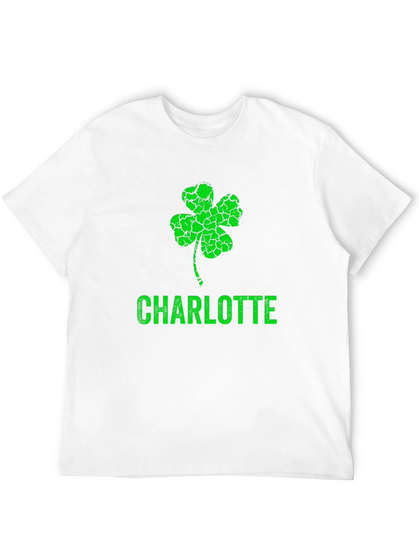 St. Patricks Day Charlotte Shamrock T-Shirt