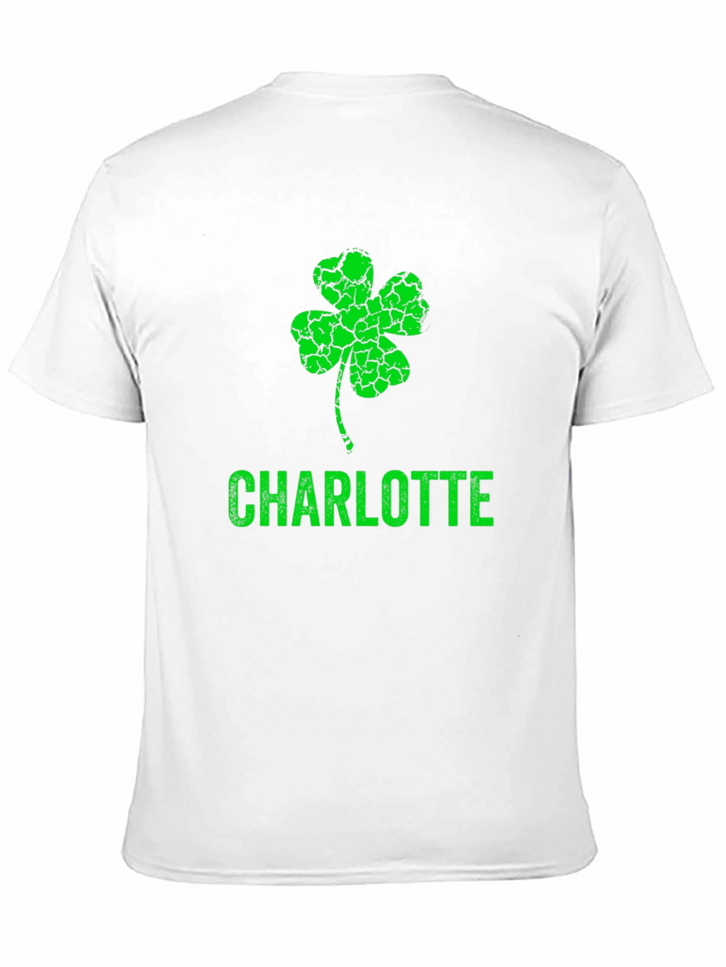 St. Patricks Day Charlotte Shamrock T-Shirt