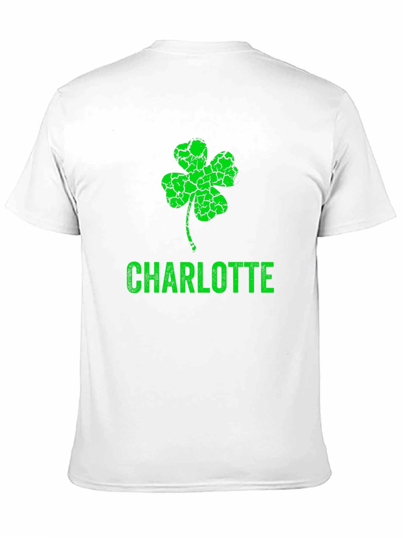 St. Patricks Day Charlotte Shamrock T-Shirt