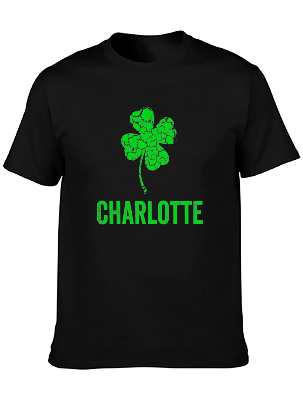 St. Patricks Day Charlotte Shamrock T-Shirt
