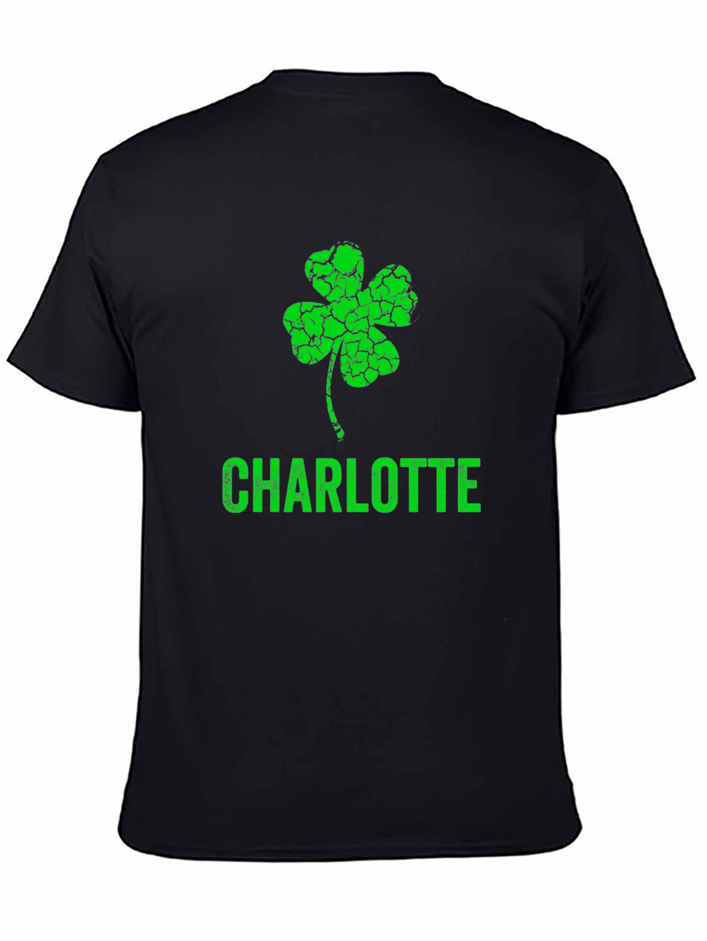 St. Patricks Day Charlotte Shamrock T-Shirt