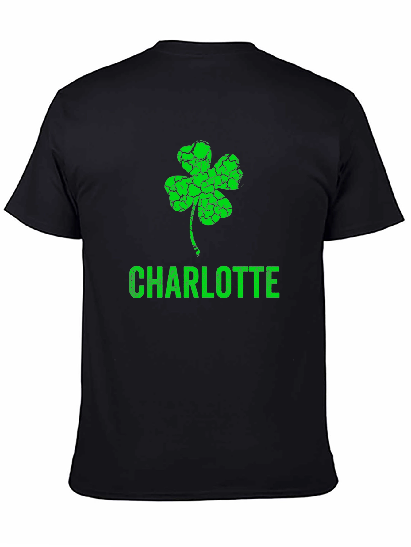 St. Patricks Day Charlotte Shamrock T-Shirt