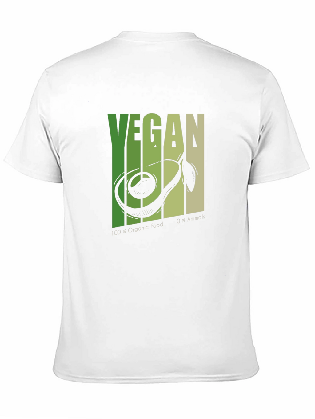 Vegan Avocado Graphic T-Shirt