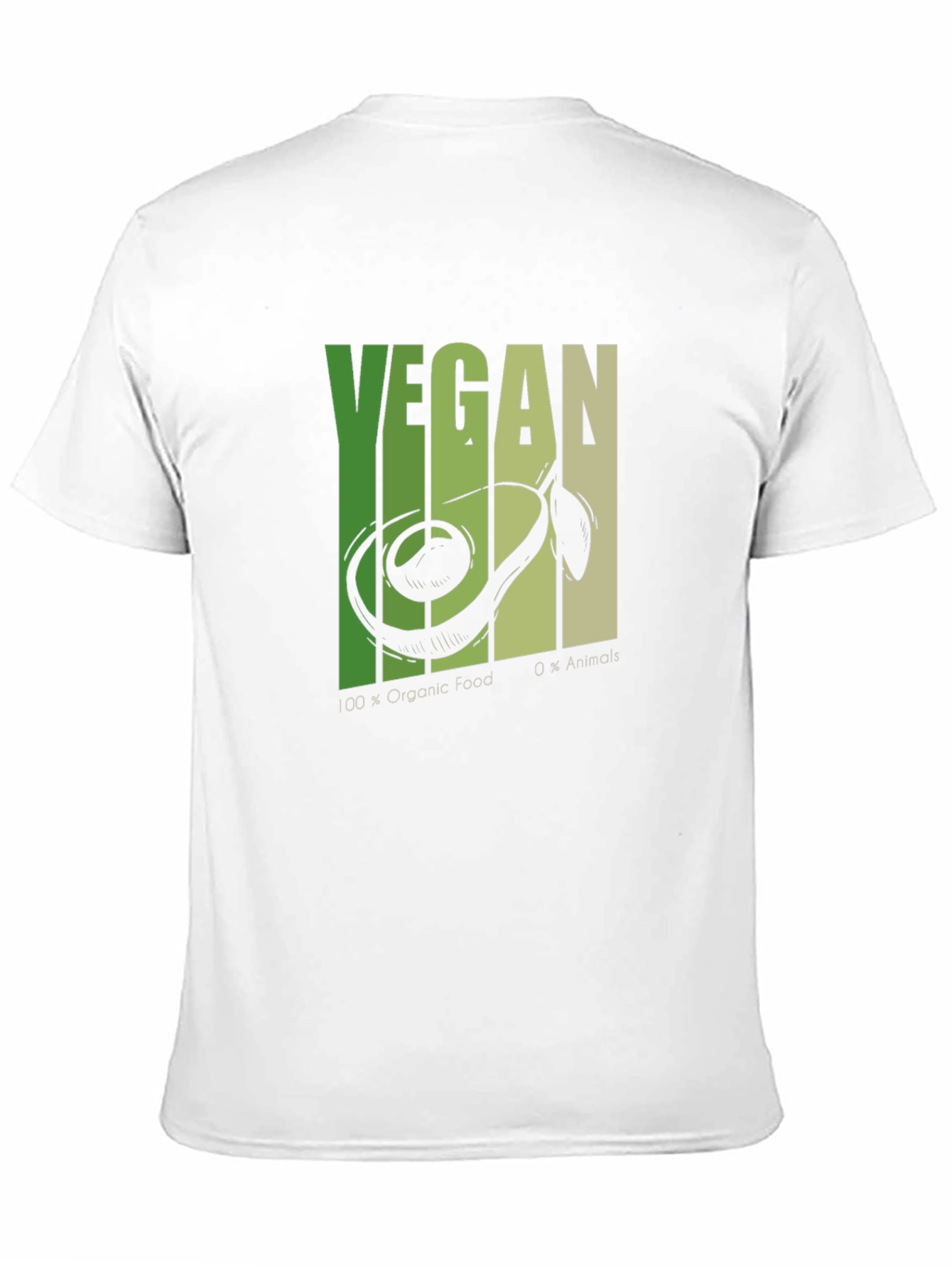 Vegan Avocado Graphic T-Shirt