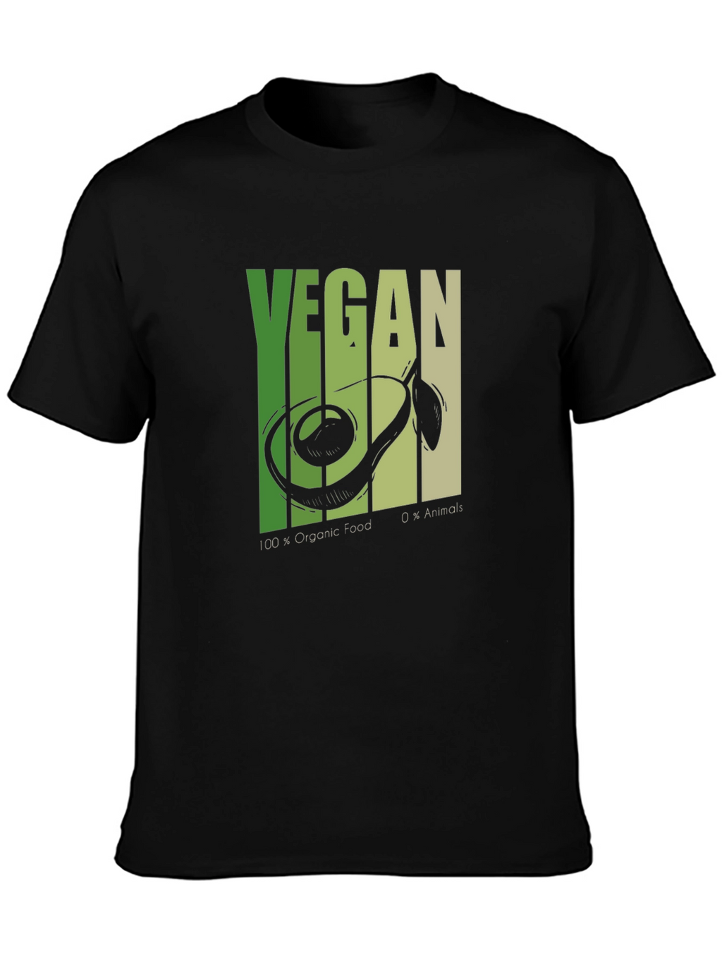 Vegan Avocado Graphic T-Shirt