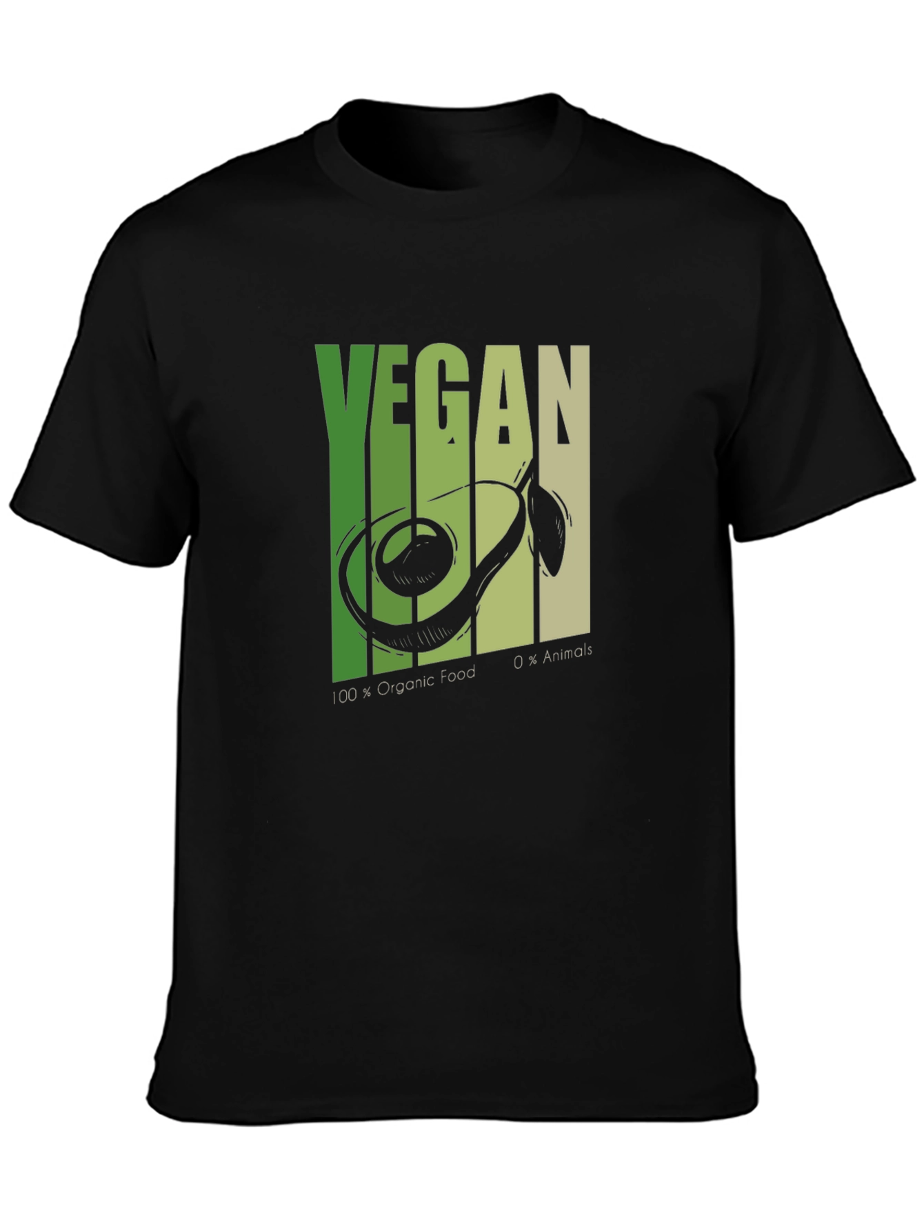 Vegan Avocado Graphic T-Shirt