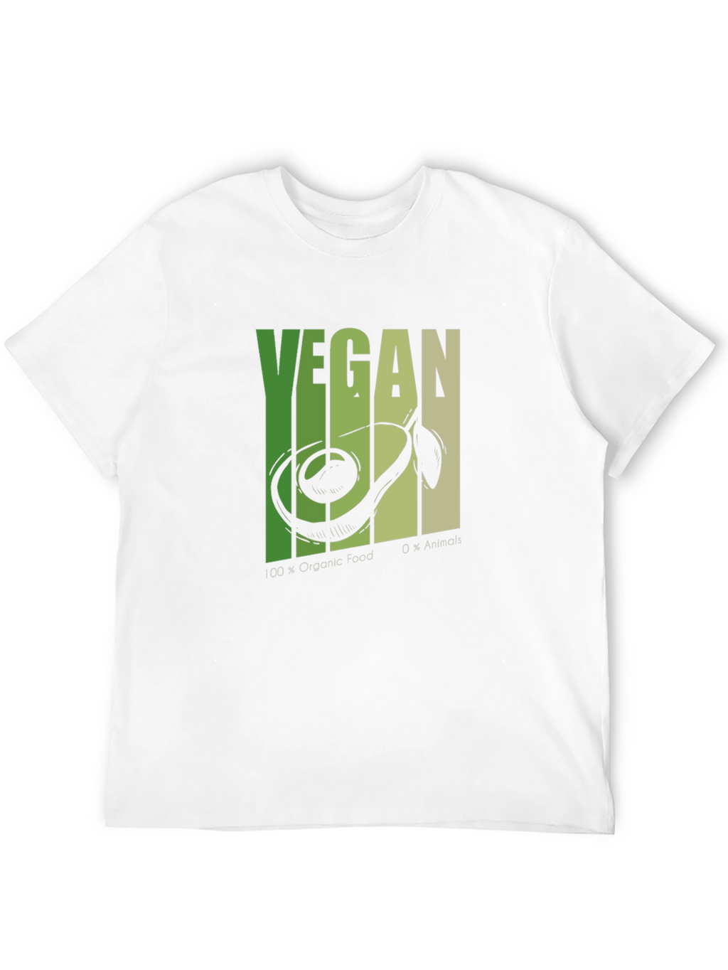 Vegan Avocado Graphic T-Shirt