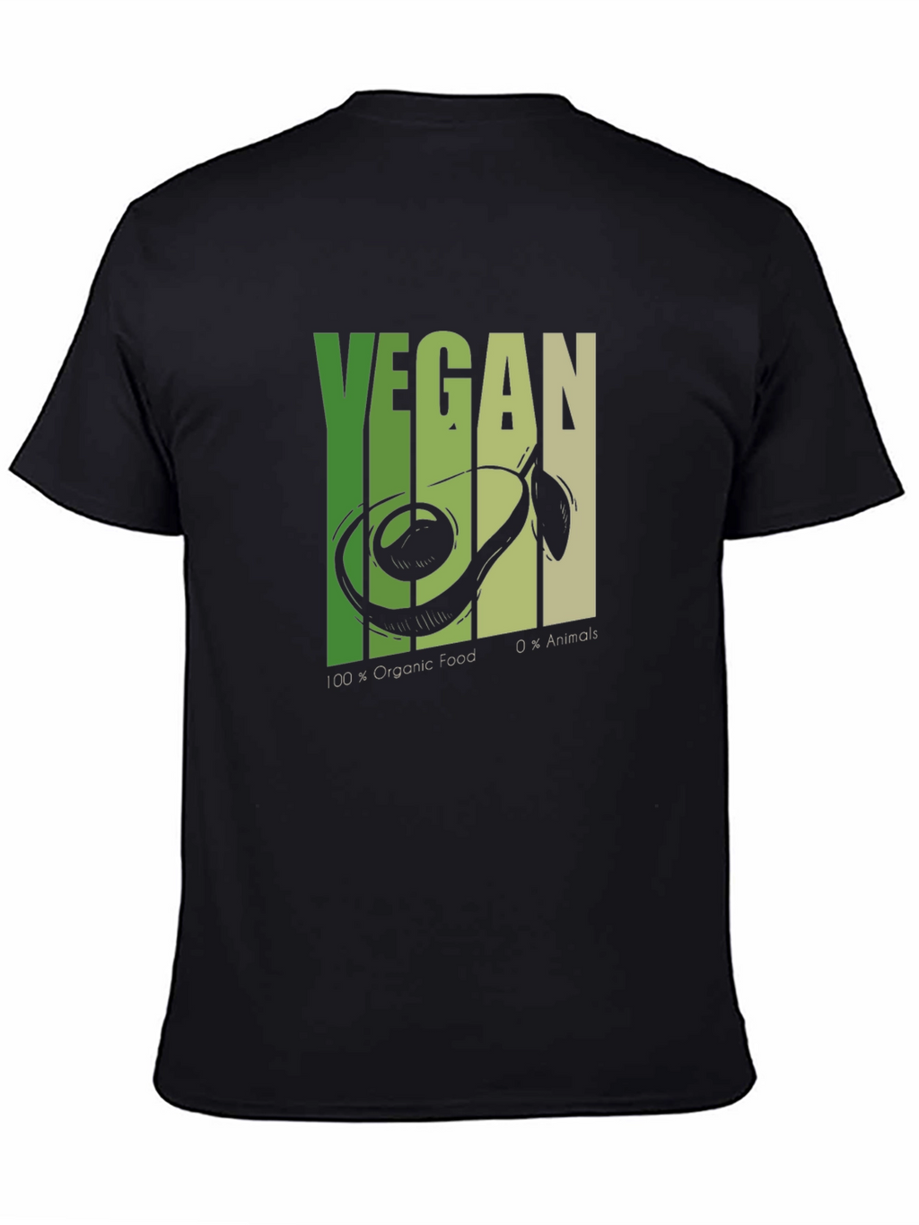 Vegan Avocado Graphic T-Shirt