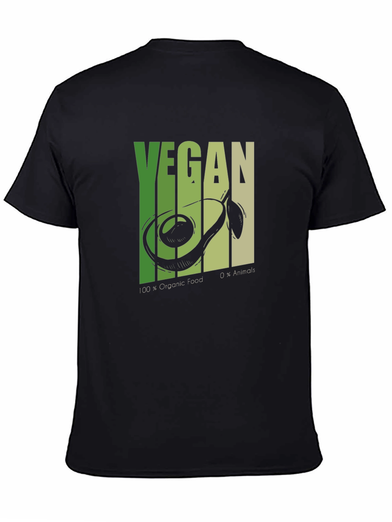 Vegan Avocado Graphic T-Shirt