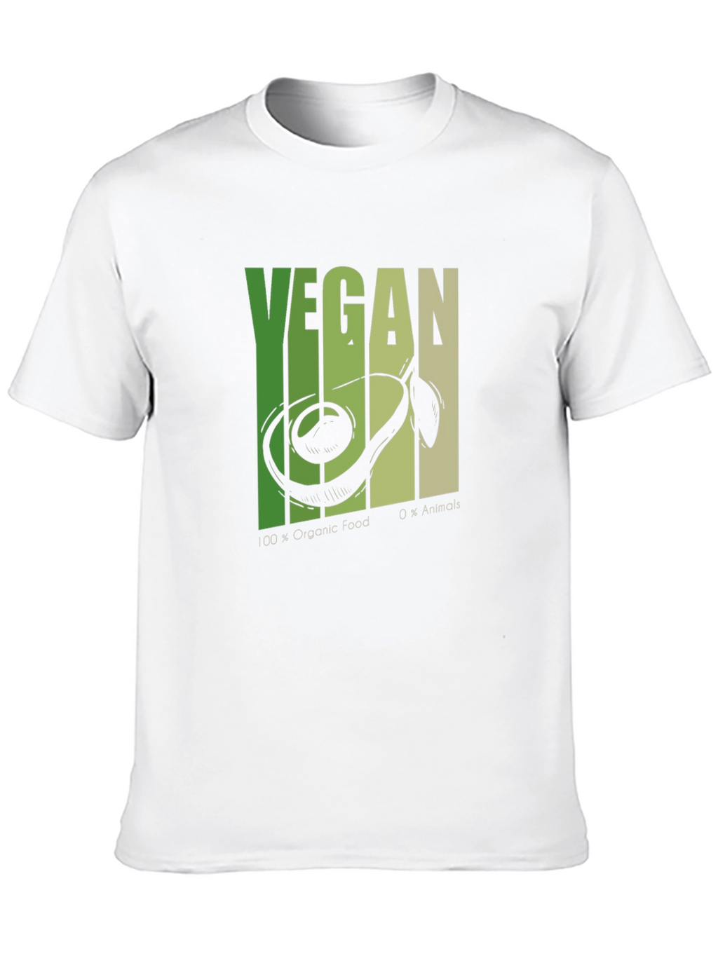 Vegan Avocado Graphic T-Shirt