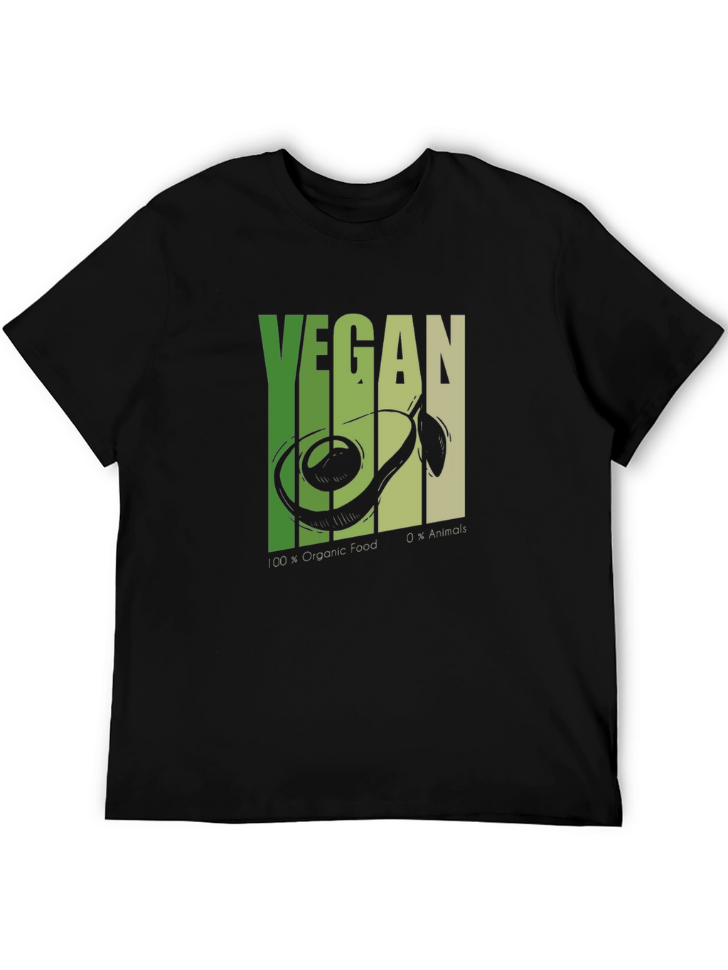 Vegan Avocado Graphic T-Shirt