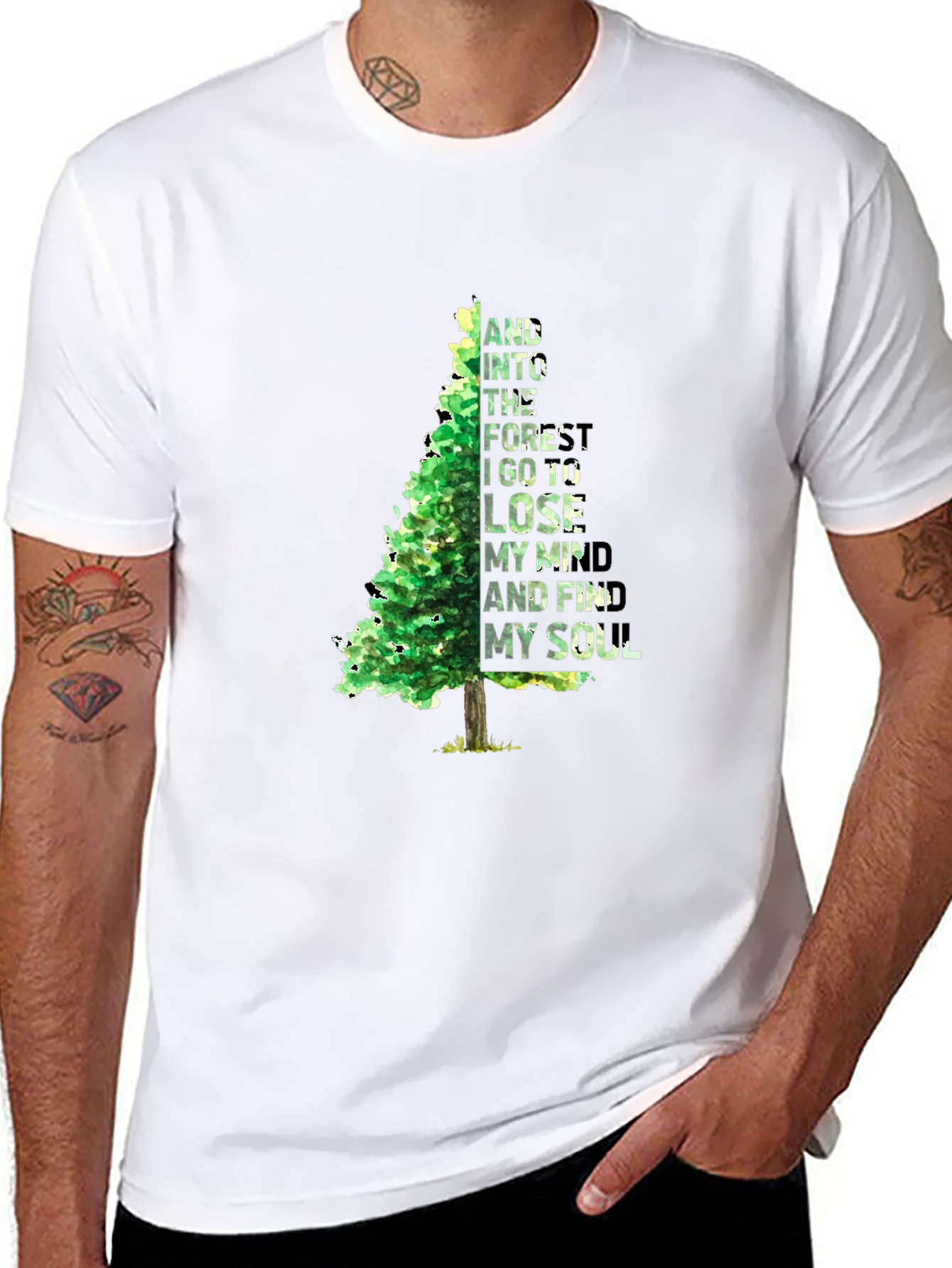 Into the Forest Tee - Mind & Soul Design