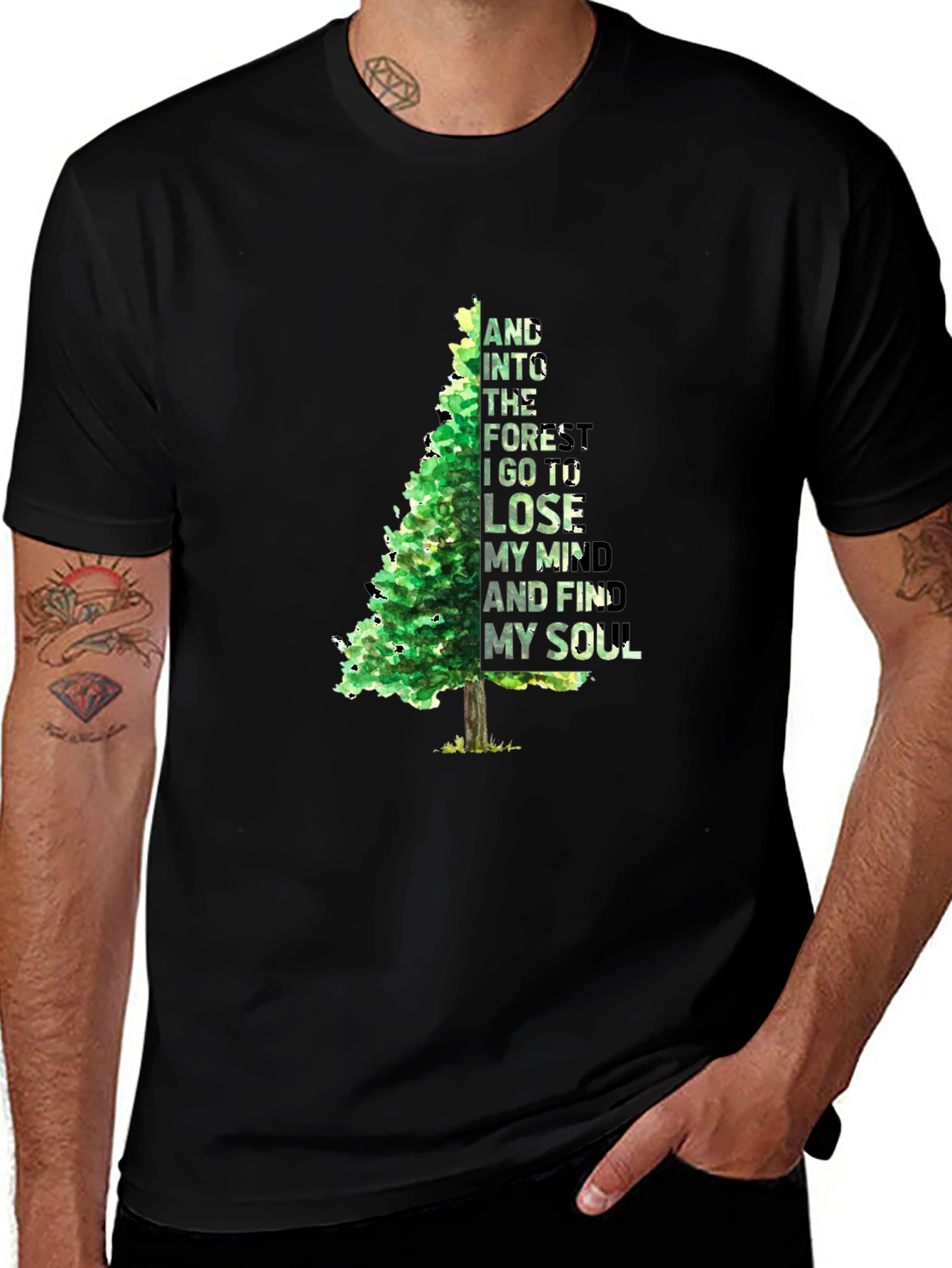 Into the Forest Tee - Mind & Soul Design